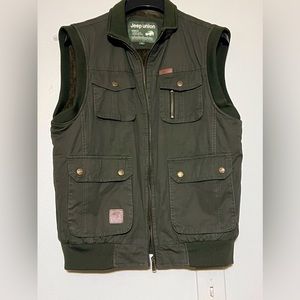 NWOT Men’s Faux Fur Lined Winter Vest XL